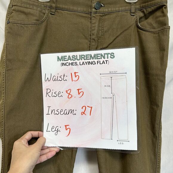 LAFAYETTE 148 NEW YORK Mercer Mid-Rise Skinny Jeans in Dark Green Women’s Size 4 - Picture 10 of 13